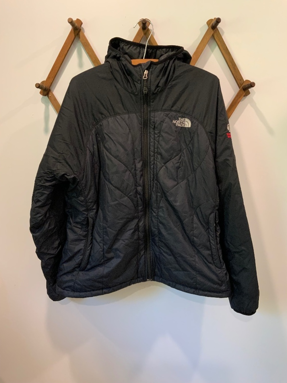 Women’s North Face XL Summit Series Primaloft Jacket in Black